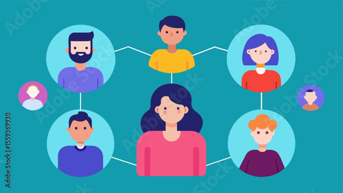 Eliminating Distance Through virtual gatherings the physical distance between family members becomes irrelevant as they are able to connect facetoface in real time.. Vector illustration