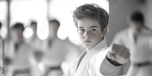 Young Karate Champion