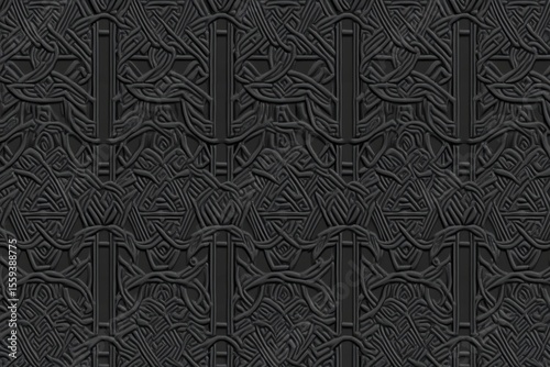 The ethnic cover design is set against an embossed black background and features a geometric 3D pattern on press paper, exemplifying a boho style that blends art deco and vintage elements with tribal photo
