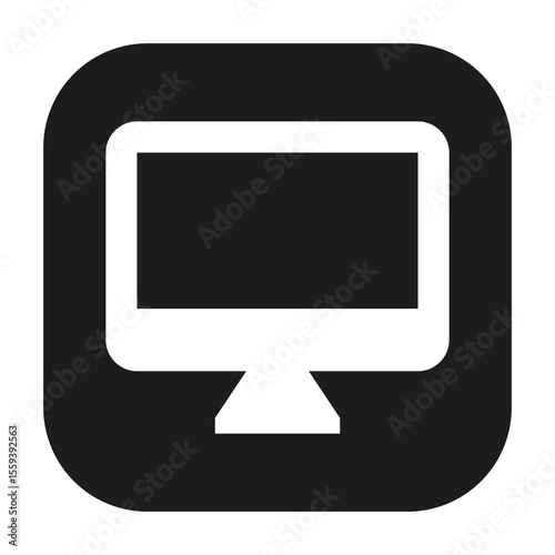 Desktop icon representing desktop functionality or feature.