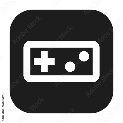 Gaming icon representing gaming functionality or feature.