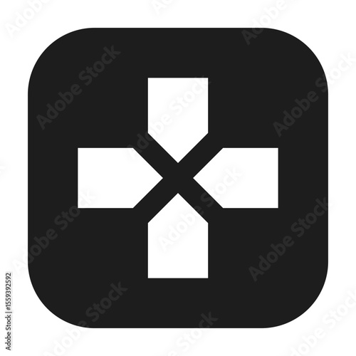 Gamepad icon representing gamepad functionality or feature.