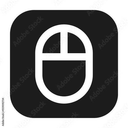 Mouse icon representing mouse functionality or feature.