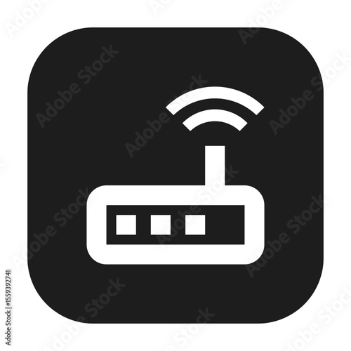 Router icon representing router functionality or feature.