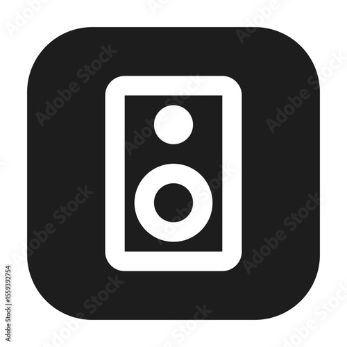 Speaker icon representing speaker functionality or feature.