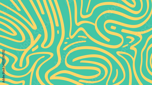 green and yellow abstract background with stripes