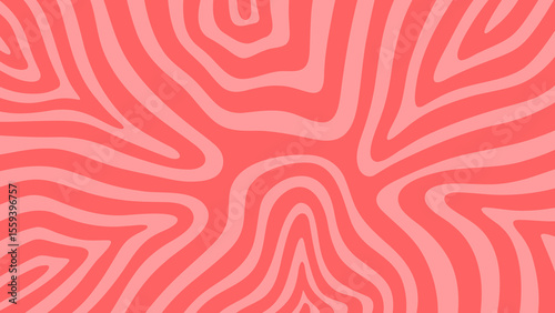 red wave seamless pattern abstract background