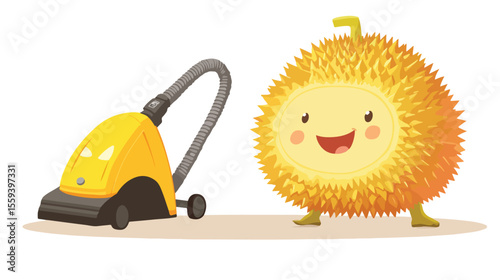 Durian Cleaning with Vacuum - Character Vector
