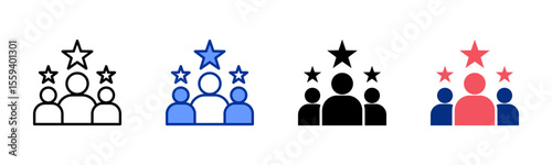 Experience icon sheet multiple style collection