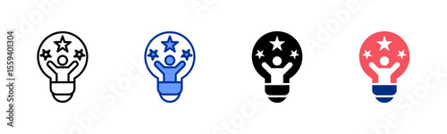 Talent icon sheet multiple style collection