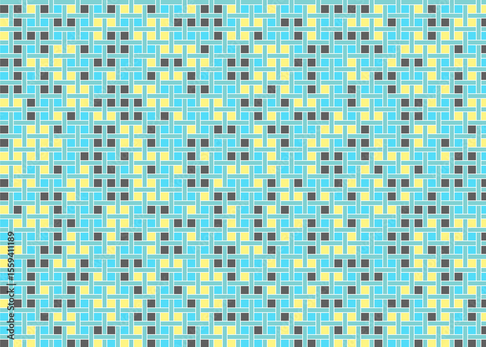 Fototapeta premium 幾何学的なタイル模様 背景