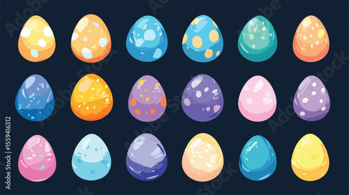 Fresh Eggs Icon Vector Illustration Isolated