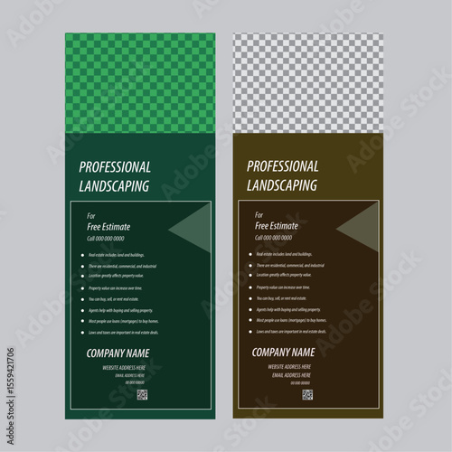 rack Card template design