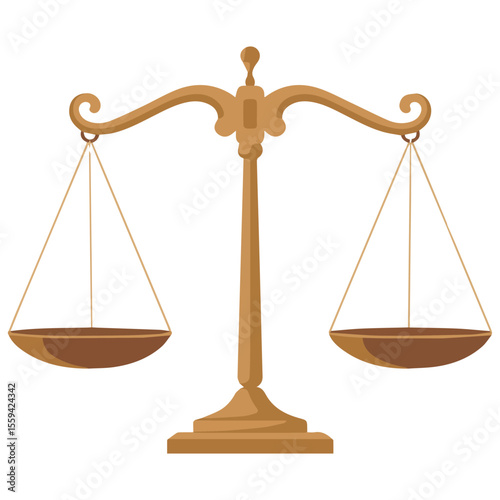 Scales of justice law legal balance symbol court libra judgment equality concept