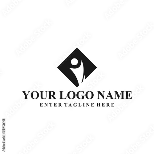 generic people logo design,generic people logo,vector,silhouette,icon,symbol,abstract,circle,family	