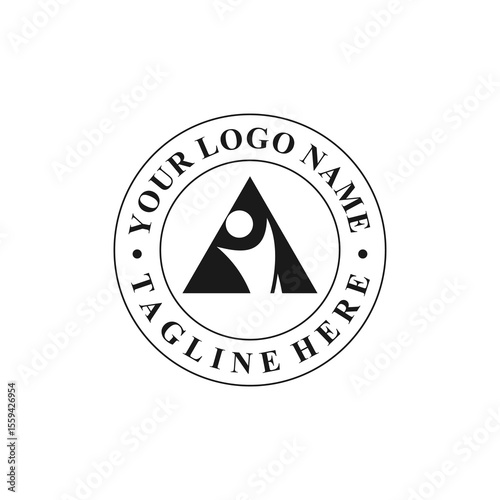 generic people logo design,generic people logo,vector,silhouette,icon,symbol,abstract,circle,family	