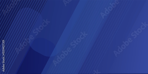 Abstract blue background. Modern simple blue geometric design. Minimal shapes modern blue abstract