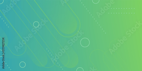 Colorful gradient geometric shapes abstract background vector illustration.