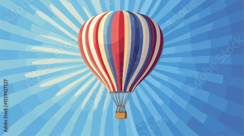 Colorful Fun Fair Carnival Tent with Air Balloon Booth Ticket