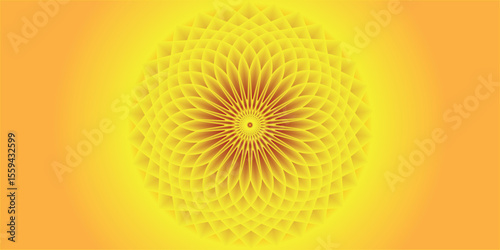 Candy color sun rays background. Abstract cream and red blend sunflower design wallpaper. for template, banner, poster, flyer. Eps10