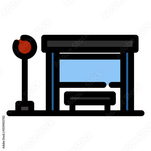 bus stop icon 