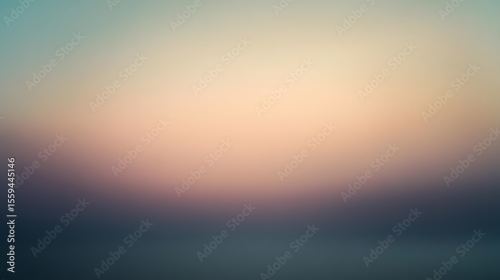 Fototapeta premium Abstract Blurred Sunset Landscape Background Image