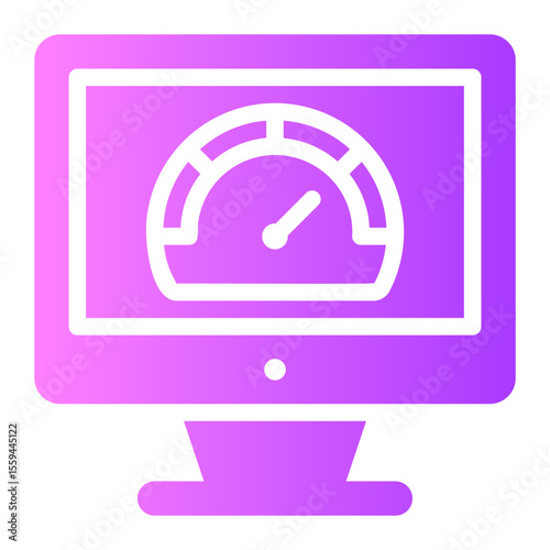 speedometer gradient icon