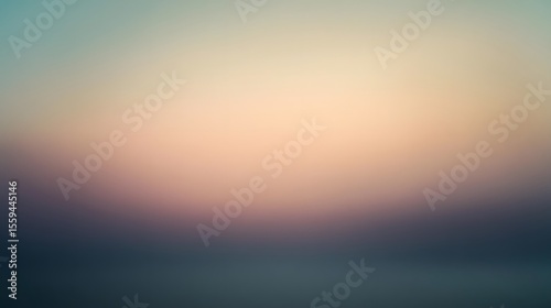 Abstract Blurred Sunset Landscape Background Image