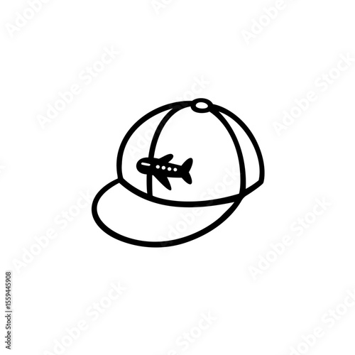 シンプルなぼうしのイラスト素材