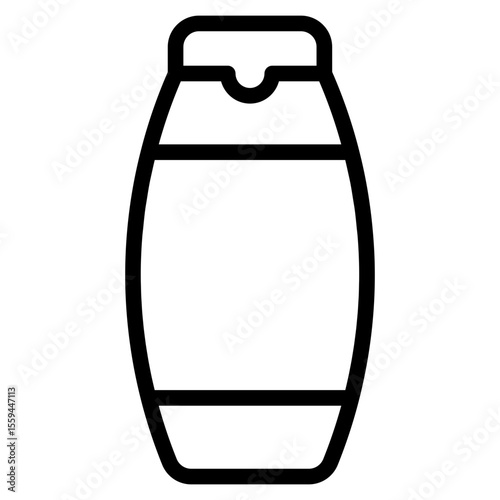 Shampoo in vector illustration