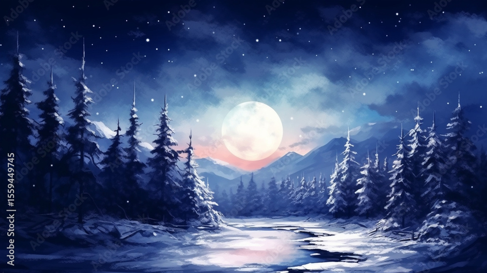 Naklejka premium AtmosphericChill 