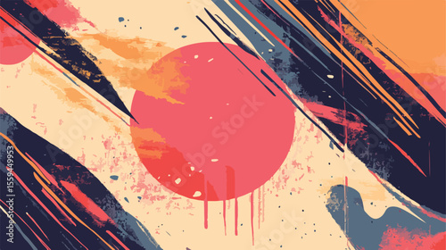 Abstract Grunge Background Illustration