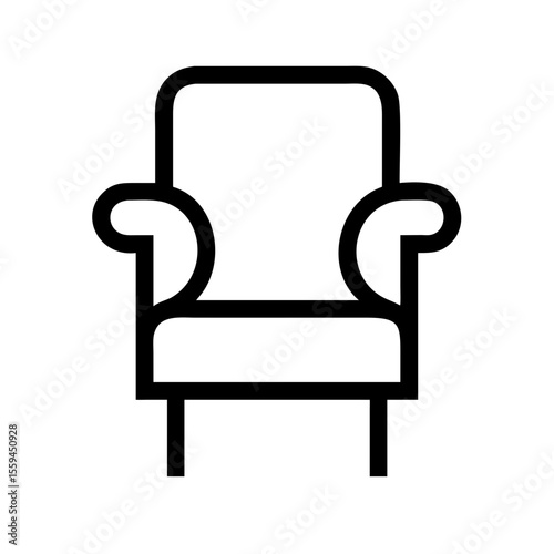 carver chair icon