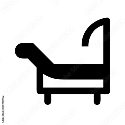 chaise lounge icon
