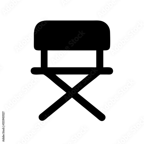 folding chair icon