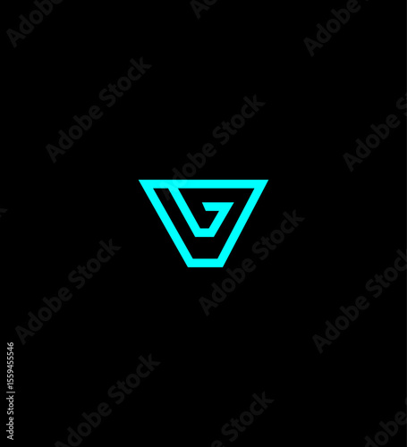 Free Download Triangle Logo Design Modern, Geometric, Interlocking VG - GFXLoad