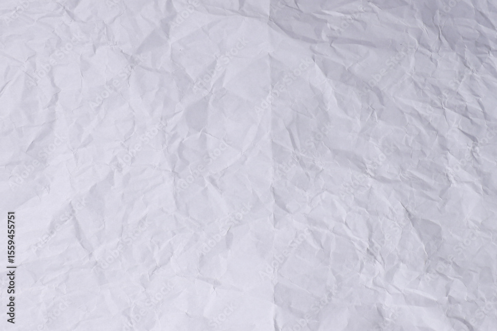 Fototapeta premium White Folded Paper Texture Background