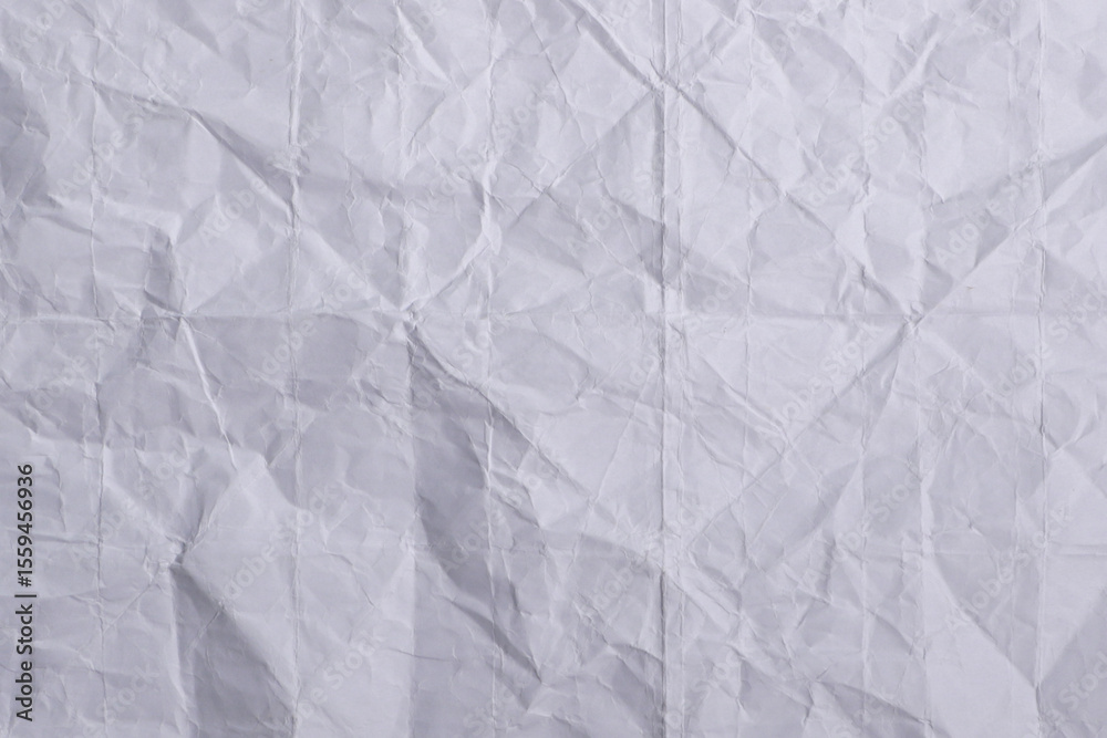 Obraz premium Folded White Paper Texture Background