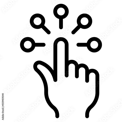 Interaction in vector illustration
