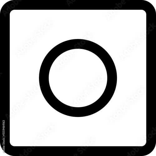 Rec - Simple Minimalist Icon