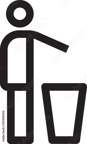 Trash - Simple Minimalist Icon