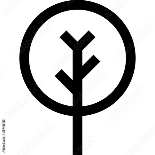 Tree - Simple Minimalist Icon