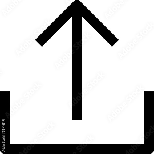 Upload - Simple Minimalist Icon