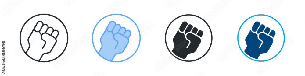Courage Icon Set Multiple Style. Designed In Outline, Blue, Glyph, Dual Tone Courage Icon Set Multiple Style. Designed In Outline, Blue, Glyph, Dual Tone