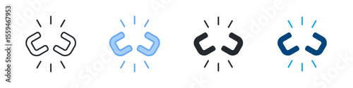 Forgiveness Icon Set Multiple Style. Designed In Outline, Blue, Glyph, Dual Tone