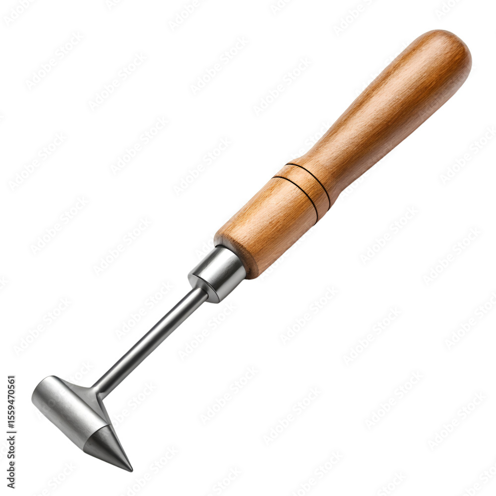 Fototapeta premium old chisel isolated on white