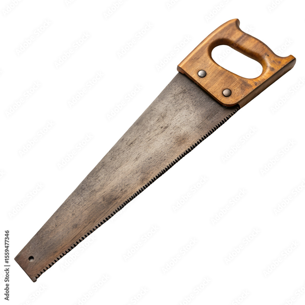 saw isolated on white background saw isolated on white background