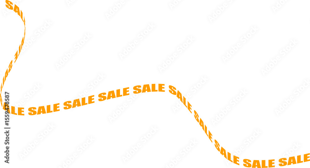 Sale Text Path Ribbon Element SVG Sale Text Path Ribbon Element SVG