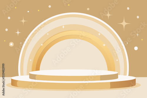 subtle cream stage background soft modern elegant smooth decor design