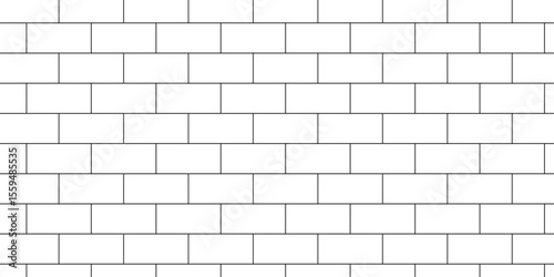 Texture brick wall Pavement seamless mosaic stone concrete wall surface tiles. subway vector block rock white brick wall texture background.	